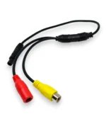 Відео кабель RCA-4PIN для камери заднього виду 4-контактний штекер роз'єм RCA CVBS Проведення конектор