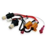 Світлодіодна двокольорова лампа T15 W16W W2.1x9.5d 51SMD 3014 DUO COLOR 12V Білий Жовтий комплект - Зображення 3