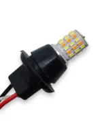 Світлодіодна двокольорова лампа T15 W16W W2.1x9.5d 51SMD 3014 DUO COLOR 12V Білий Жовтий комплект - Зображення 6