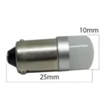 Світлодіодна лампа T4W BA9S 2SMD 2835 Біла 12V матова лінза з драйвером - Зображення 5