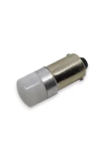 Світлодіодна лампа T4W BA9S 2SMD 2835 Біла 12V матова лінза з драйвером