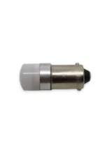Світлодіодна лампа T4W BA9S 2SMD 2835 Біла 12V матова лінза з драйвером - Зображення 3