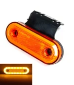 Світлодіодний габаритний ліхтар 20SMD 3528 Жовтий Габаритні вогні для вантажівки, причепа Повторювачі 12-24V