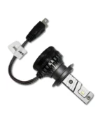 Автомобільні світлодіодні лампи з цоколем H7 2 PCS 12V 54W 6000K D7 Super Mini комплект - Зображення 3