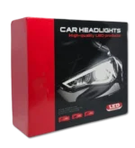 Автомобільні світлодіодні лампи з цоколем H7 2 PCS 12V 54W 6000K D7 Super Mini комплект - Зображення 9