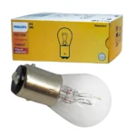 Галогенна автолампа PHILIPS P21/5W Standard 12499CP 12V BAY15D