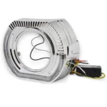 Маска для біксенонових лінз 3" YT-61 BMW Sport LED габарит поворот Білий Жовтий комплект - Зображення 7