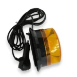 Світлодіодний попереджувальний ліхтар 36 Led мигалка на дах 12-24V з магнітом від прикурювача Жовтий - Зображення 3