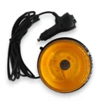 Світлодіодний попереджувальний ліхтар 36 Led мигалка на дах 12-24V з магнітом від прикурювача Жовтий - Зображення 4