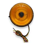 Світлодіодний попереджувальний ліхтар 36 Led мигалка на дах 10-110V з магнітом Жовтий - Зображення 4