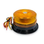 Світлодіодний попереджувальний ліхтар 36 Led мигалка на дах 10-110V з магнітом Жовтий