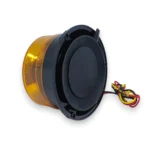 Світлодіодний попереджувальний ліхтар 36 Led мигалка на дах 10-110V з магнітом Жовтий - Зображення 2