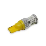 Світлодіодна лампа Т10 (W5W) 30 SMD 3014 з обманкою 12V Жовта - Зображення 2
