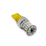 Світлодіодна лампа Т10 (W5W) 30 SMD 3014 з обманкою 12V Жовта - Зображення 4