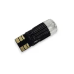 Світлодіодна лампа Т10 W5W 4 SMD 3014 12V Біле світло - Зображення 2