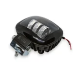 Світлодіодна двокольорова додаткова фара 45W 3 лінзи метал Білий/Жовтий світло - Зображення 3