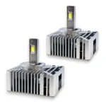 Автомобільні світлодіодні лампи з цоколем D5S 18 Led 12-24V 6000K D Series  комплект