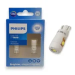 Комплект світлодіодних ламп PHILIPS T10 Ultinon Pro6000 LED T10 (W5W) 12В 0,9Вт 11961CU60X2 6000K