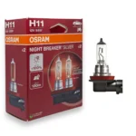 Галогенна лампа Osram H11 Night Breaker Silver 64211NBS-2HB 711 NBS +100%