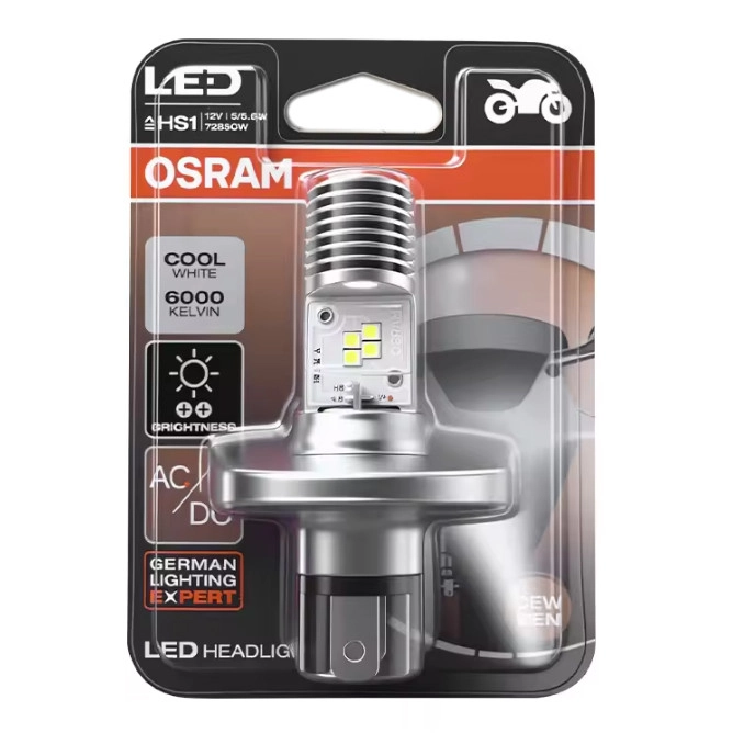6976112962_svitlodiodna-lampa-osram Світлодіодна лампа Osram H4 PX43t HS1 7285CW 12V 5.5W - Зображення 1