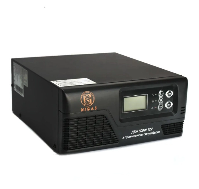 6976242651_peretvoryuvach-naprugi-z Перетворювач напруги з правильною синусоїдою NGS-0612 12V 600Вт NIGAS - Зображення 1