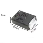 Двоколірні світлодіодні додаткові фари з RGB габаритом LED Lens Mini 12-80V 30W Ближне Дальне Білий Жовтий - Зображення 6