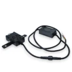 Двоколірні світлодіодні додаткові фари з RGB габаритом LED Lens Mini 12-80V 30W Ближне Дальне Білий Жовтий - Зображення 5