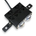 Двоколірні світлодіодні додаткові фари з RGB габаритом 2 LED Lens Mini 12-80V 90W Ближне Дальне Білий Жовтий - Зображення 2