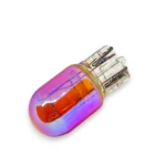 Автомобільна лампа 7443 T20 21/5W WEDGE Chrome Amber Жовта