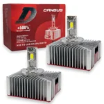 Автомобільні світлодіодні лампи з цоколем D5S 30 Led 12-24V +580% комплект з обманкою