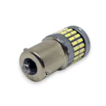 Світлодіодна лампа з цоколем 1156 BA15s PY21W 54 SMD 4014 12-24V з обманкою Біле світло цоколь зі зміщенням - Зображення 2