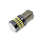 Світлодіодна лампа з цоколем 1156 BA15s PY21W 54 SMD 4014 12-24V з обманкою Біле світло - Зображення 7