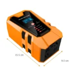 Зарядний пристрій для автомобільного акумулятора 12V 6А/год (з ж/к дисплеєм) - Зображення 2