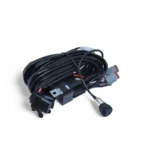 Комплект дротів для під'єднання двох LED-балок із двома режимами роботи, з кнопкою  та реле 12V 40A - Зображення 3