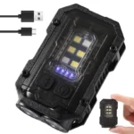 Ліхтарик кишеньковий із магнітом і карабіном ліхтарик-брело 3 режими