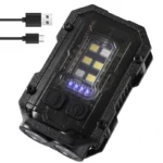 Ліхтарик кишеньковий із магнітом і карабіном ліхтарик-брело 3 режими - Зображення 4