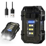 Ліхтарик кишеньковий із магнітом і карабіном ліхтарик-брело 3 режими - Зображення 2