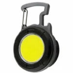 Ліхтарик кишеньковий із магнітом і карабіном ліхтарик-брело 4 режими Біле Червоне світло + Червоний стробоскоп - Зображення 4