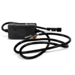 Двоколірні світлодіодні додаткові фари з RGB габаритом 3 LED Lens Mini 12-80V 90W Ближне Дальне Білий Жовтий - Зображення 6