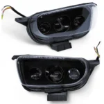 Світлодіодні протитуманні фари LED ПТФ Volkswagen Transporter T4 3 лінзи Метал