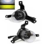 Двоколірні світлодіодні протитуманні фари ПТФ Chevrolet Aveo T250 44W Шевроле Авео Біле Жовте світло