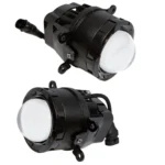 Двоколірні протитуманні лінзовані фари LED Renault, Ford, Peugeot Лінза 3,5 дюйми Білий Жовтий - Зображення 10