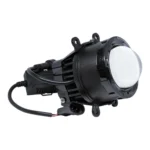 Світлодіодні протитуманні лінзовані фари LED 100W 5000К Renault, Ford, Peugeot Лінза 3,5 дюйма Біле світло - Зображення 3