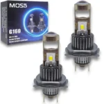Автомобільні світлодіодні лампи з цоколем H4, модель G160 mini 9-16V