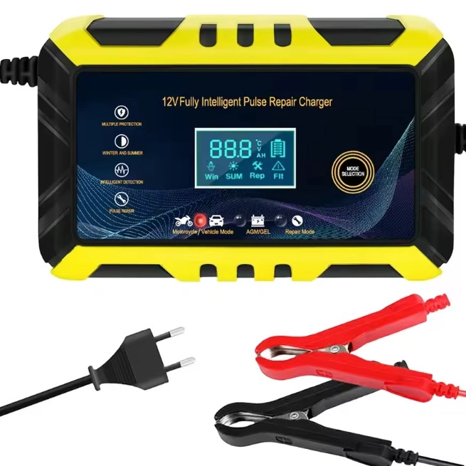 7025904875_zaryadnij-pristrij-dlya Зарядний пристрій для автомобільного акумулятора 12 V 6 A Smart Charger - Зображення 1