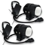 Світлодіодні додаткові фари BI Led 2,5 дюйма 9-16 V 6000К Ближнє Дальнє Біле світло 2.5" універсальні