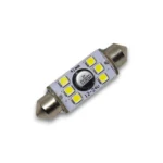 Світлодіодна лампа C5W 6 SMD 3030 12-24 V 6000 K 41 мм Біле світло