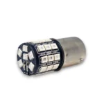 Світлодіодна лампа з цоколем 1156 BA15s P21W 33 SMD 2835 12V Червоне світло - Зображення 2