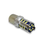 Світлодіодна лампа з цоколем 1156 BA15s PY21W 30 SMD 2016 9-30 V з обманкою Біле світло - Зображення 2