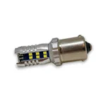 Світлодіодна лампа з цоколем 1156 BA15s PY21W 30 SMD 2016 9-30 V з обманкою Біле світло - Зображення 4